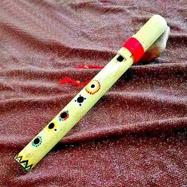 Flauto-Siyotanka-Baby-Rainbow-Homemade-Nativo-Sciamanico-Pentagonale-Suono-Anima-353852703464-6